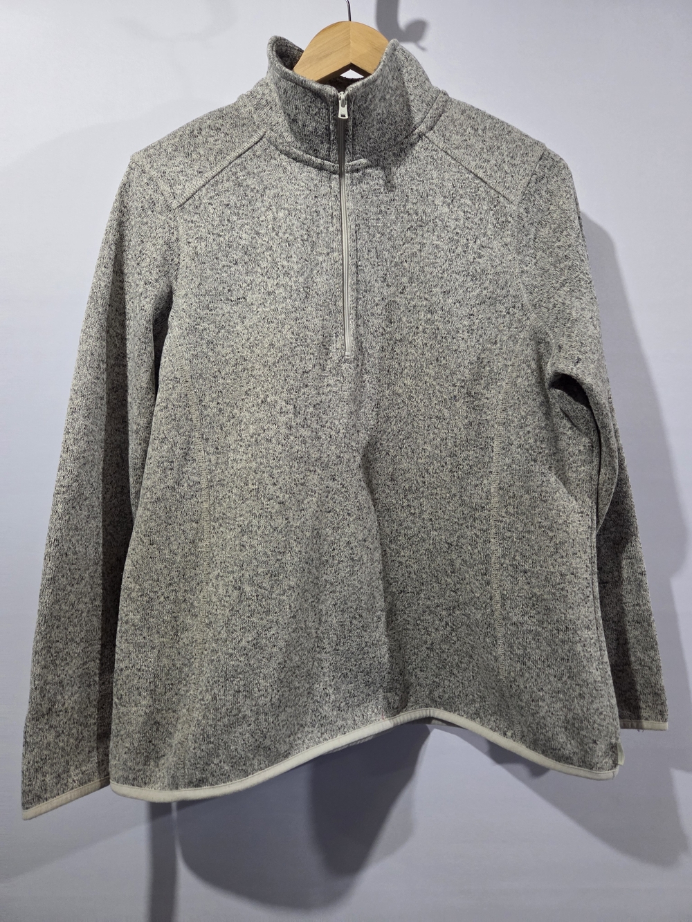 Eddie Bauer Quarter Zip Sweater XL